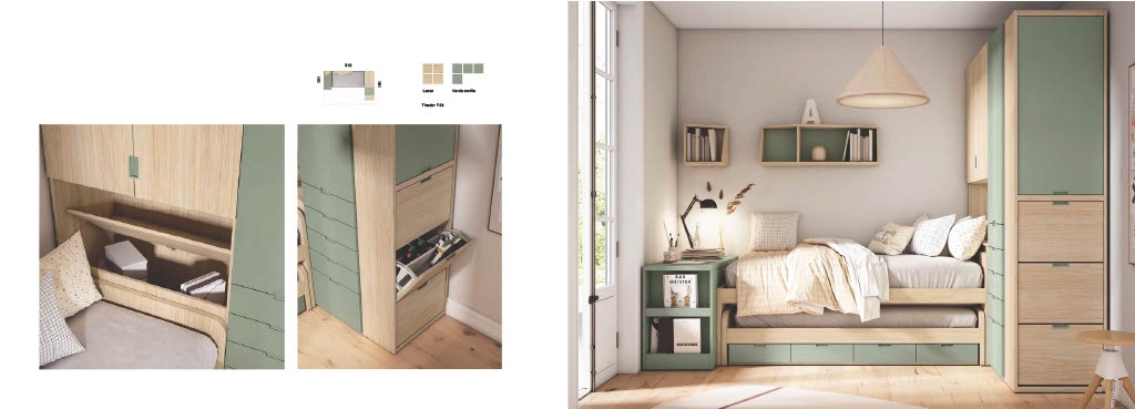 987-22 Dormitorio Modular 